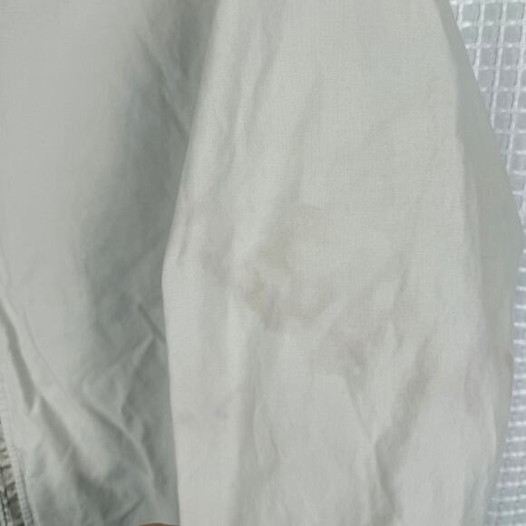 Men's GAP Vintage-Style Golf Dad Harrington Jacket '80s Bomber Stone/Khaki - XL - Picture 9 of 11